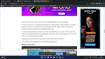 Session - 4 (POM design pattern vs PageFactory class)