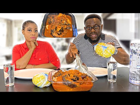 Download Nigerian Family Youtubers | Nigeria Food Mukbang | Pepper Soup & Starch Mukbang #WITHUS