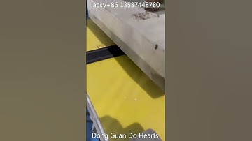 Elastic tape ribbon label logo embossing machine #machine