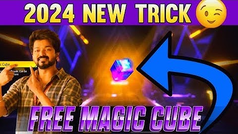 HOW TO GET FREE MAGIC CUBE 😍!!? 2024 New Trick Tamil 🤯|| db smiley yt