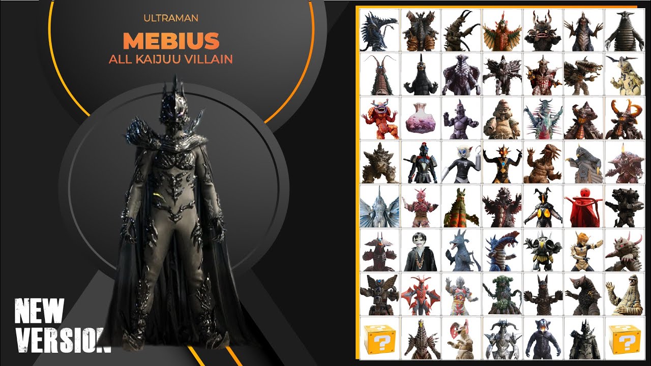 Ultraman Mebius All Kaijuu