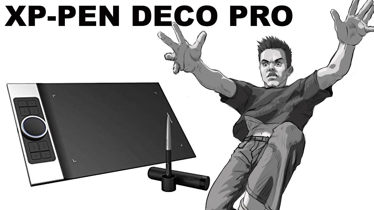 xp-pen deco pro medium unboxing and review