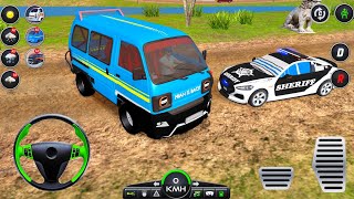 Van Driving Simulator Games - Real Mini Coach Bus Realistic Offroad Driving Games - Android GamePlay