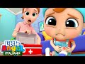 Giocando Mi Sono Fatto Male, Mammaaa! 😭🔴 Cartoni Animati & Canzoni Bambini | Little Angel Italiano