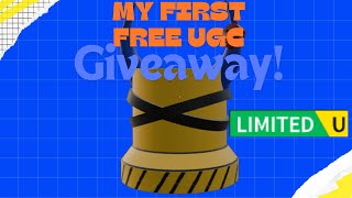 How To Get MY FREE UGC LIMITED?! [GIVEAWAY]