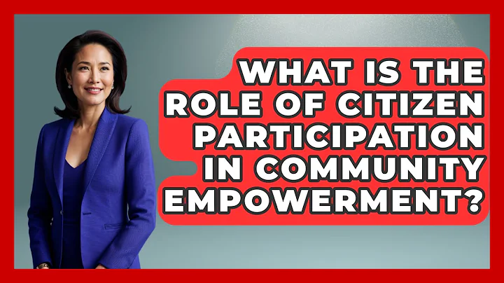 What Is the Role of Citizen Participation in Community Empowerment? | America First Democrats