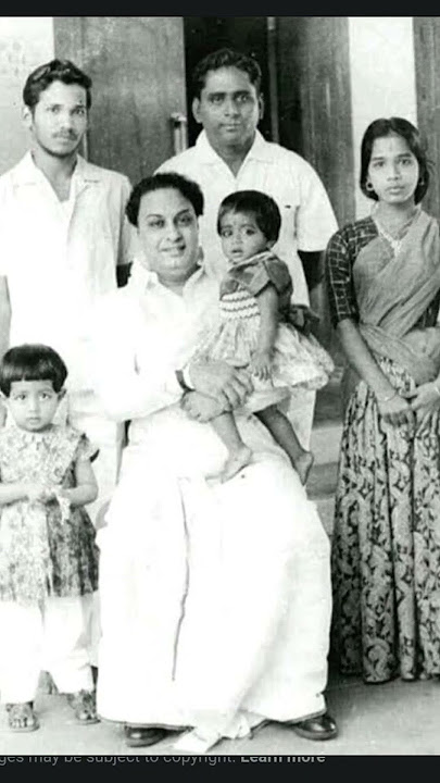 Actor MGR rare family photos