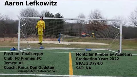 Fall 2019 Aaron Lefkowitz Goalkeeper Highlights