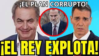 🔥¡¡BOMBA!!🔥 EL PLAN DE ZAPATERO "DESTRUIR LA CORONA DESDE DENTRO" Y FELIPE VI EXPLOTA