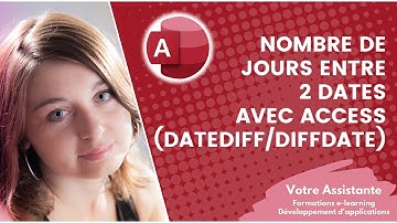 Calculer le nombre de jours entre deux dates avec Access (fonction DateDiff ou DiffDate)