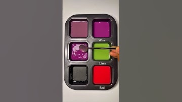 Color Mixing Magic 241 🎨 Satisfying color  #colors #colormixing #satisfying #asmr  #art