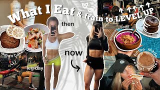 What I Eat + How I Train to LEVEL UP