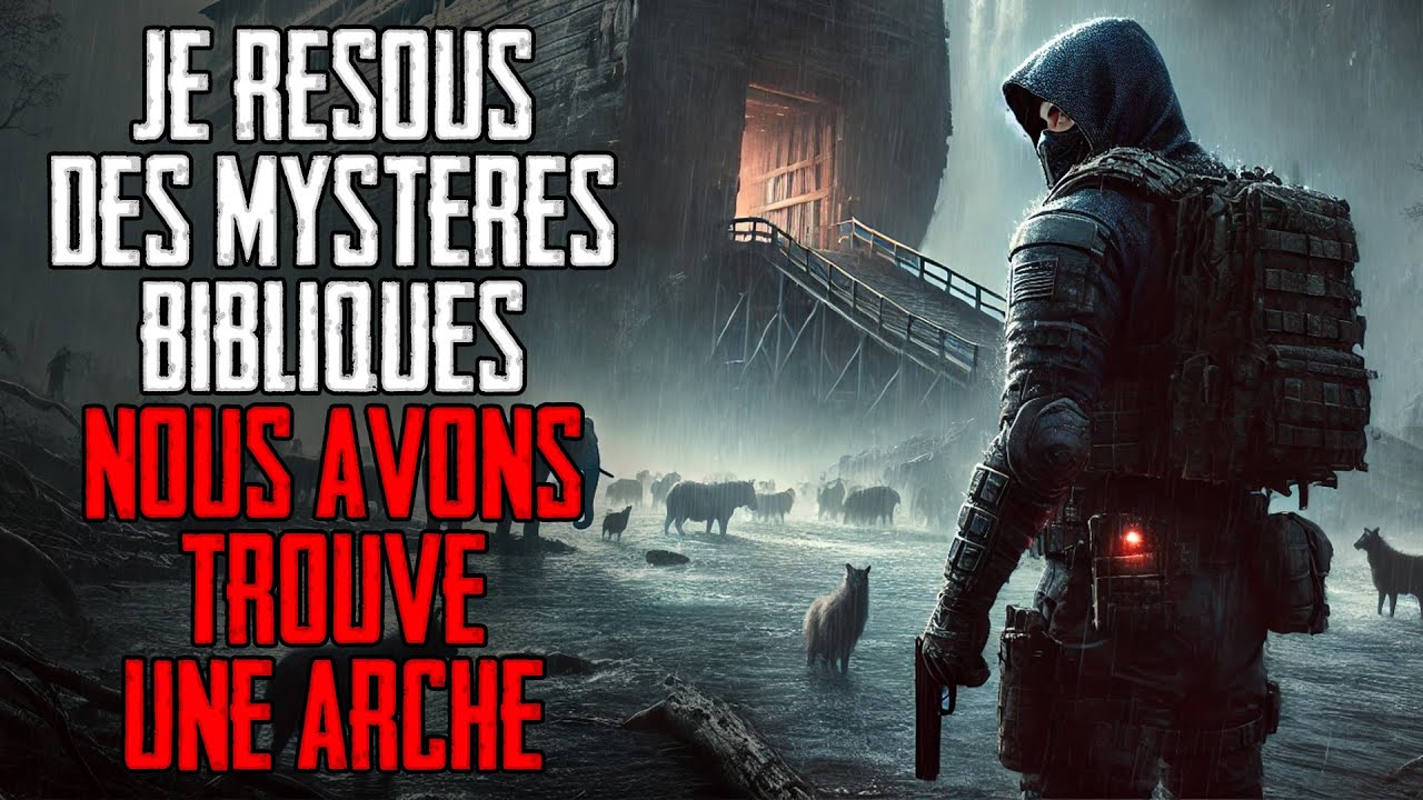 Je travaille pour une entreprise qui résout les mystères bibliques. Nous avons trouvé une arche...