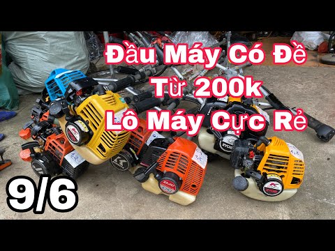 Video 9/6 Đầu Máy Có Đề 200k/c Lô Máy Cắt Cỏ Giá Cực Rẻ... - youtube