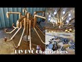Amazing DIY chandeliers by PVC pipe - Amateur Craftsman