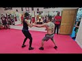 Kung Fu Bully Sparring - Sifu Freddie Lee vs. Bianca &amp; Simo - June 17 2023