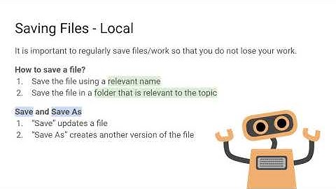 KS3 Computing - File Management