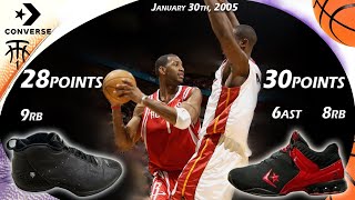 Tracy McGrady VS Dwyane Wade Face-off January 30th 2005