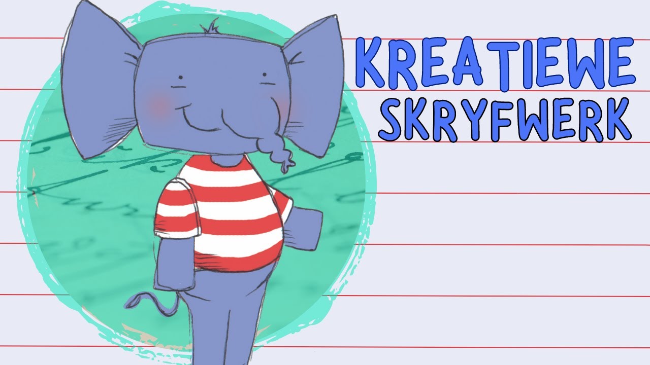 Hoe om jou kind te help met Kreatiewe skryfwerk saam  TIPPIE? Afrikaanse Kinder Video