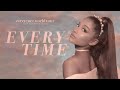 Ariana grande  everytime extended conceptsweetener world tour live studio version note changes