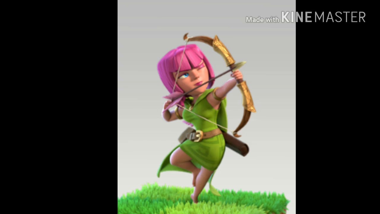 Лучница clash of clans