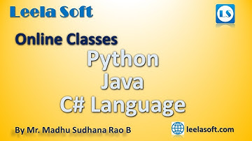 Java Online Classes || Python Online Classes || C# Online Classes -  New Batches Starts from 2nd Oct