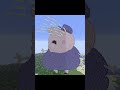 Fat Peppa Pig Family Crying (in Minecraft)
