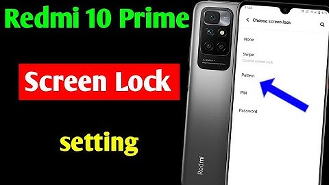 redmi 10 prime screen lock setting | redmi 10 prime me screen lock kaise lagaye | redmi 10 prime