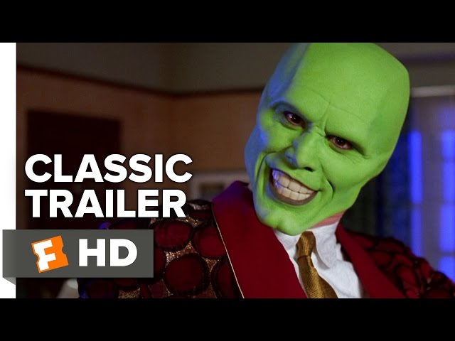 The replica of the green mask Stanley Ipkiss (Jim Carrey) in the movie the  Mask