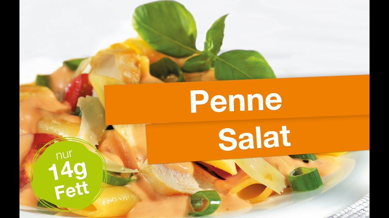 Penne Salat nach myline Art - YouTube
