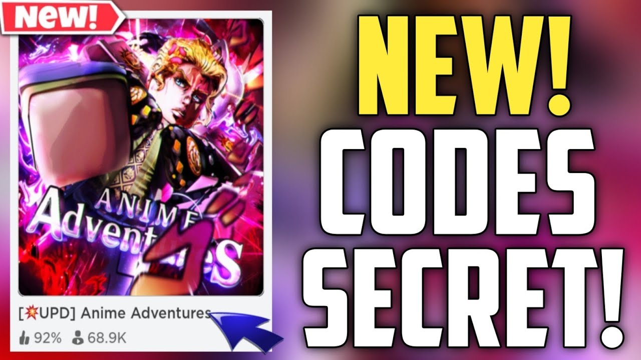 ALL NEW *FREE SECRET UNIT* UPDATE CODES in ANIME ADVENTURES CODES! (Anime  Adventures Codes) ROBLOX! 