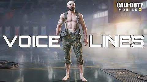 Woods Voice lines" #93 In CodMobile S5