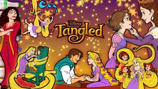 Coloring Rapunzel Disney Tangled Coloring Pages #disney #tangled #rapunzel #disneyland