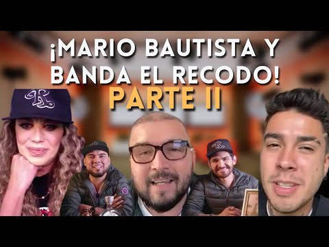 ¿Cómo se dio que "BRINDO" la grabara OTRA BANDA? ¡MARIO BAUTISTA contesta y delante de EL RECODO!