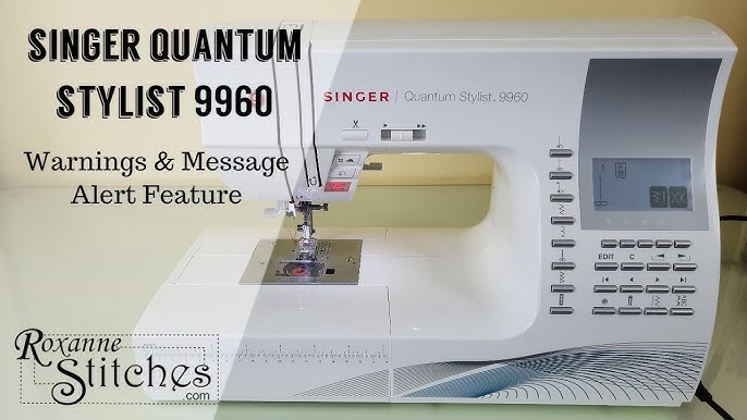 Singer 9960 Quantum Stylist Instruction Manual : Sewing Parts Online