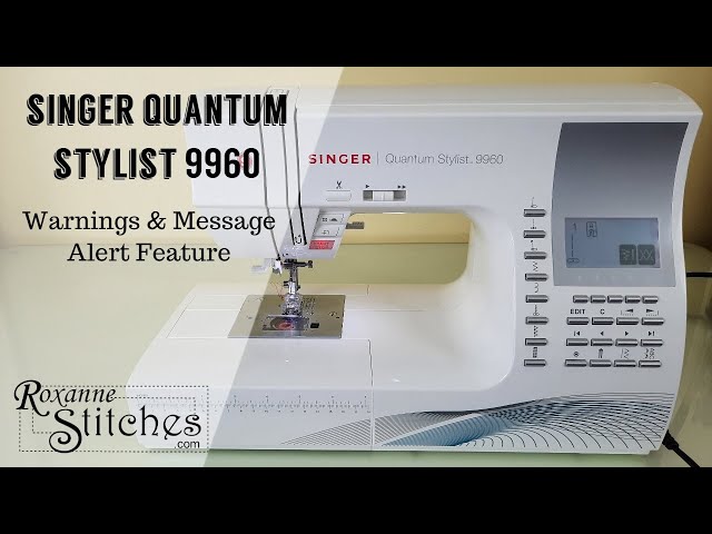 New Singer Quantum Stylist 9960 Sewing Machine