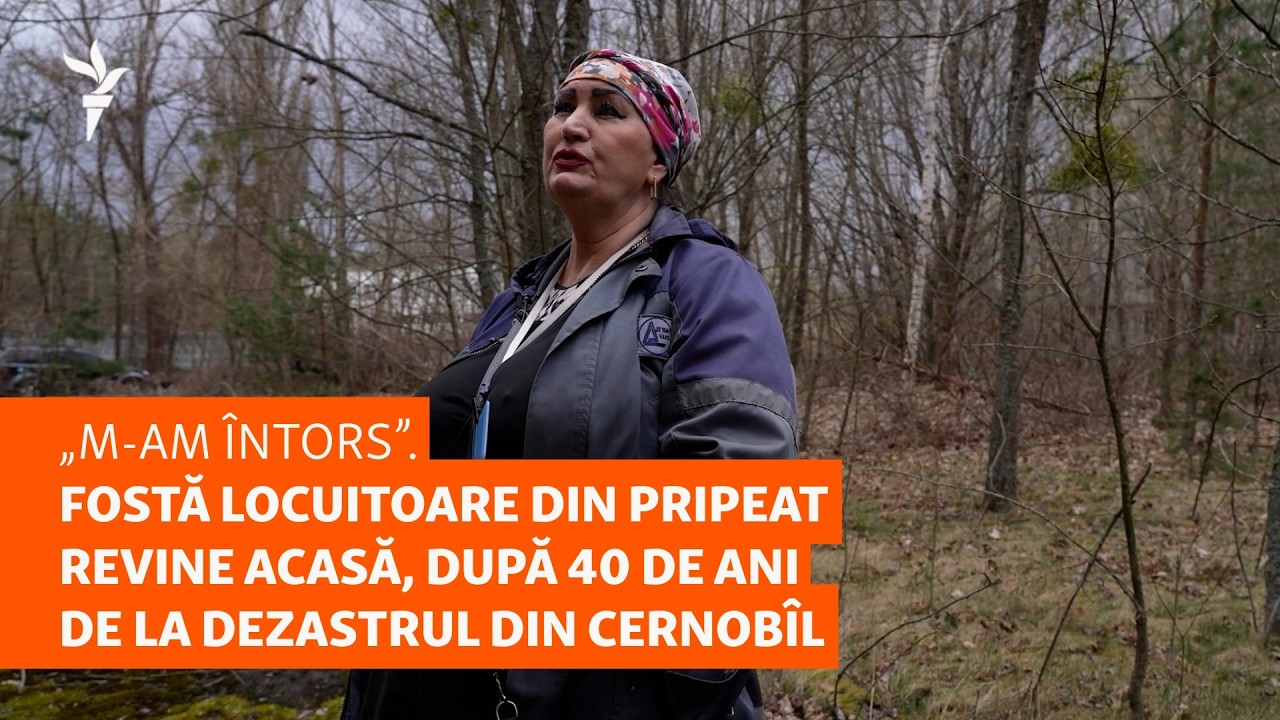 Fostă rezidentă din Pripyat se întoarce acasă după 40 de ani de la tragedia de la Cernobîl
