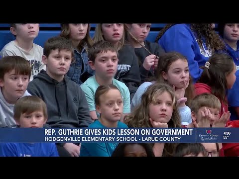 Rep. Guthrie visits Hodgenville Elementary School