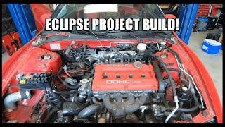 Eclipse Tear Down!! - We surgically remove the 4G63T from the GST. Prepping for heavy horsepower.