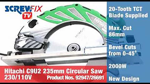 Screwfix Hitachi 235mm Circular Saw