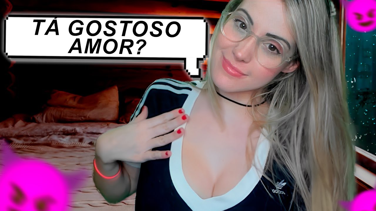 ASMR DE RELAXAMENTO NO MEU COLO COM SOM DE CHUVA!!