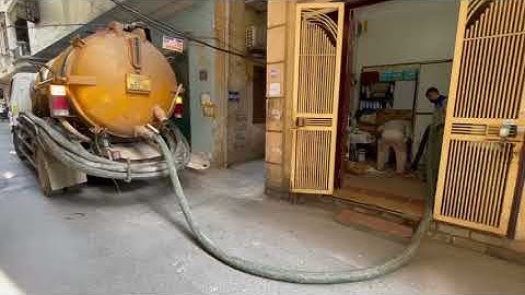 Hút bể phốt gia đình - Urentek Việt Nam