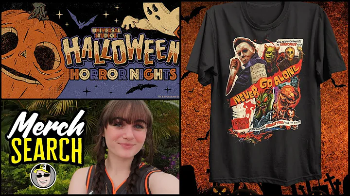 HHN Merch Search with Courtney | Cool Halloween Ho...