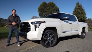 Is the 2022 Toyota Tundra Capstone a BETTER luxury truck than a F150 Limited?