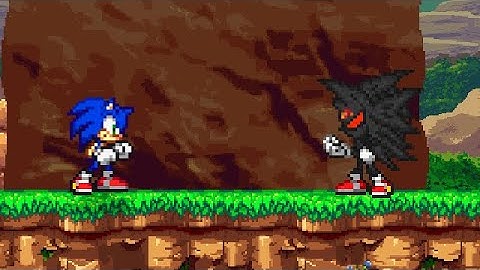 SSF2 Mod Battle: Sonic Vs Zero the Demon