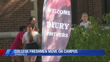 Students begin moving in at Drury University