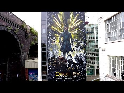 Deus Ex: Mankind Divided Launches With London Mural