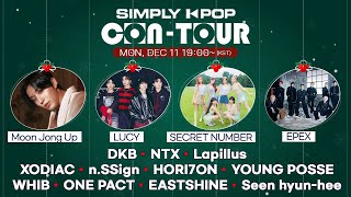 Live Simply K-Pop Con-Tour Moon Jong Up Dkb Lucy Secret Number Epex Xodiac Hori7On
