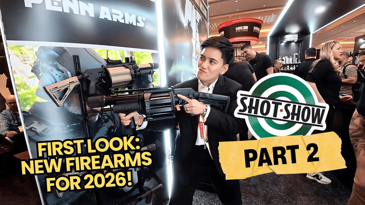 PART 2 – SHOT Show 2026 | World’s Biggest Firearms Expo in Las Vegas ...