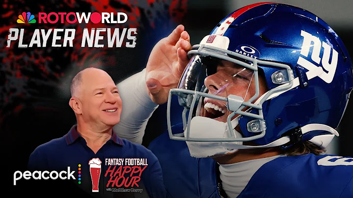 Jaxson Dart a QB1 after strong performances for Giants | Fantasy Football Happy Hour | NFL on NBC